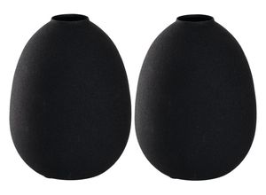 4045037416970 - LEONARDO Dekovase »Metall schwarz 16cm« (2 St)