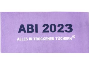 4045132112272 - EGERIA® Strandlaken Abi 2024 - Alles in trockenen Tüchern lila