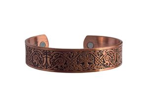 4045173510310 - Magnet-Armband Baum des Lebens antik-kupferfarben