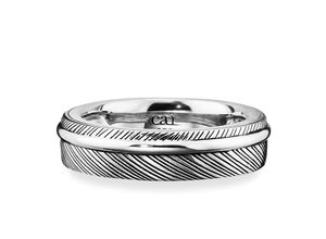 4045228905764 - cai Ring 925 - Sterling Silber ohne Stein Glänzend (Größe 058 (185))