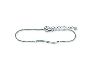 4045228906846 - Armband CAÏ 925 - Sterling Silber rhodiniert Topas Armbänder Gr 17 + 3cm Silber 925 (Sterlingsilber) weiß Damen Armbänder Silber