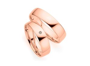 4045228962392 - Trauring PHÖNIX Schmuck Geschenk Gold 333 Ehering LIEBE versch Varianten Fingerringe Gr 49 001 ct SI = kleine Einschlüsse mit Brillant Roségold 333 50 mm rosegold (roségoldfarben) Trauringe Goldring mit oder ohne Brillant - Made in Germany