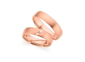 4045228964433 - Trauring PHÖNIX Schmuck Geschenk Gold 333 Ehering LIEBE versch Varianten Fingerringe Gr 49 001 ct SI = kleine Einschlüsse mit Brillant Roségold 333 50 mm rosegold (roségoldfarben) Trauringe Goldring mit oder ohne Brillant - Made in Germany