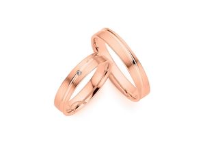 4045228966222 - Trauring PHÖNIX Schmuck Geschenk Gold 333 Ehering LIEBE versch Varianten Fingerringe Gr 49 001 ct SI = kleine Einschlüsse mit Brillant Roségold 333 40 mm rosegold (roségoldfarben) Trauringe Goldring mit oder ohne Brillant - Made in Germany