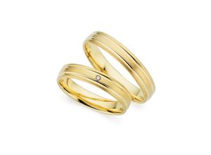 4045228967823 - Trauring PHÖNIX Schmuck Geschenk Gold 333 Ehering LIEBE versch Varianten Fingerringe Gr 49 SI = kleine Einschlüsse mit Brillant Gelbgold 333 40 mm gelb (gelbgoldfarben) Trauringe Goldring mit oder ohne Brillant - Made in Germany