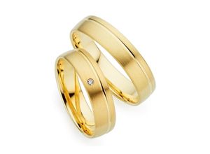 4045228968288 - Trauring PHÖNIX Schmuck Geschenk Gold 333 Ehering LIEBE versch Varianten Fingerringe Gr 49 001 ct SI = kleine Einschlüsse mit Brillant Gelbgold 333 50 mm gelb (gelbgoldfarben) Trauringe Goldring mit oder ohne Brillant - Made in Germany