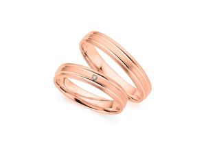 4045228969261 - Trauring PHÖNIX Schmuck Geschenk Gold 333 Ehering LIEBE versch Varianten Fingerringe Gr 49 001 ct SI = kleine Einschlüsse mit Brillant Roségold 333 40 mm rosegold (roségoldfarben) Trauringe Goldring mit oder ohne Brillant - Made in Germany