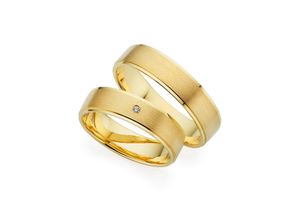 4045228972704 - Trauring PHÖNIX Schmuck Geschenk Gold 333 Ehering LIEBE versch Varianten Fingerringe Gr 49 001 ct SI = kleine Einschlüsse mit Brillant Gelbgold 333 50 mm gelb (gelbgoldfarben) Trauringe Goldring mit oder ohne Brillant - Made in Germany