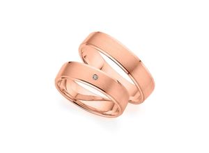 4045228974388 - Trauring PHÖNIX Schmuck Geschenk Gold 333 Ehering LIEBE versch Varianten Fingerringe Gr 49 001 ct SI = kleine Einschlüsse mit Brillant Roségold 333 50 mm rosegold (roségoldfarben) Trauringe Goldring mit oder ohne Brillant - Made in Germany