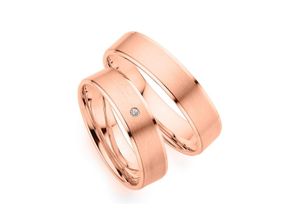 4045228980884 - Trauring PHÖNIX Schmuck Geschenk Gold 333 Ehering LIEBE versch Varianten Fingerringe Gr 49 001 ct SI = kleine Einschlüsse mit Brillant Roségold 333 50 mm rosegold (roségoldfarben) Trauringe Goldring mit oder ohne Brillant - Made in Germany