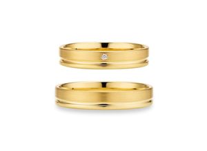 4045228981843 - Trauring PHÖNIX Schmuck Geschenk Gold 333 Ehering LIEBE versch Varianten Fingerringe Gr 49 ohne Brillant Gelbgold 333 40 mm gelb (gelbgoldfarben) Trauringe Goldring mit oder ohne Brillant - Made in Germany