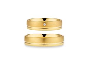 4045228982321 - Trauring PHÖNIX Schmuck Geschenk Gold 333 Ehering LIEBE versch Varianten Fingerringe Gr 49 ohne Brillant Gelbgold 333 50 mm gelb (gelbgoldfarben) Trauringe Goldring mit oder ohne Brillant - Made in Germany