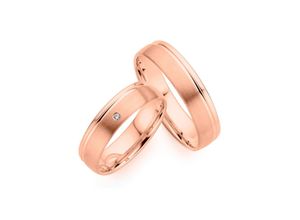 4045228982437 - Trauring PHÖNIX Schmuck Geschenk Gold 333 Ehering LIEBE versch Varianten Fingerringe Gr 49 ohne Brillant Roségold 333 50 mm rosegold (roségoldfarben) Trauringe Goldring mit oder ohne Brillant - Made in Germany