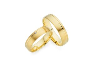 4045228983014 - Trauring PHÖNIX Schmuck Geschenk Gold 333 Ehering LIEBE versch Varianten Fingerringe Gr 49 ohne Brillant Gelbgold 333 50 mm gelb (gelbgoldfarben) Trauringe Goldring mit oder ohne Brillant - Made in Germany