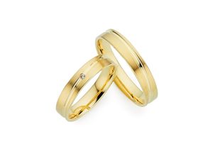 4045228983953 - Trauring PHÖNIX Schmuck Geschenk Gold 333 Ehering LIEBE versch Varianten Fingerringe Gr 49 ohne Brillant Gelbgold 333 40 mm gelb (gelbgoldfarben) Trauringe Ringe Goldring mit oder ohne Brillant - Made in Germany