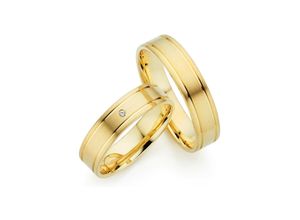 4045228986435 - Trauring PHÖNIX Schmuck Geschenk Gold 333 Ehering LIEBE versch Varianten Fingerringe Gr 49 ohne Brillant Gelbgold 333 50 mm gelb (gelbgoldfarben) Trauringe Goldring mit oder ohne Brillant - Made in Germany