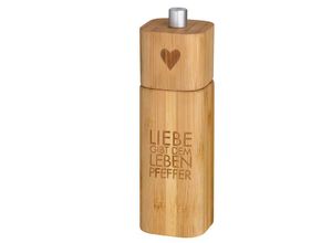 4045289103055 - Pfeffermühle LIEBE GIBT DEM (H 15 cm)