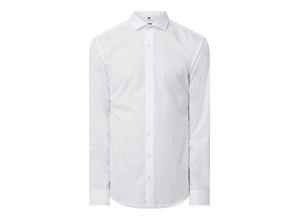 4045331940799 - ETERNA Slim Fit Hemd weiss Einfarbig 43 - XL