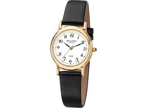 4045346005360 - Quarzuhr REGENT 69104519 F015 Armbanduhren schwarz Damen Quarzuhren Armbanduhr Damenuhr Mineralglas