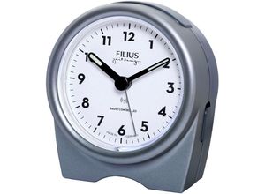 4045346111382 - Funkwecker Made in Germany grau