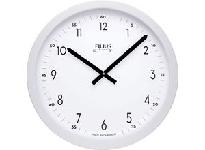4045346111733 - Wanduhr FILIUS ZEITDESIGN 0103-0 weiß Wanduhren Ø 40cm Made in GermanyWohnzimmerEsszimmerKücheArbeitszimmerBüroFlur 4045346111733 - Wanduhr FILIUS ZEITDESIGN 0103-0 weiß Wanduhren Ø 40cm Made in GermanyWohnzimmerEsszimmerKücheArbeitszimmerBüroFlur