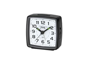 4045346126515 - Quarzwecker FILIUS ZEITDESIGN schwarz Wecker Reisewecker Schlafzimmer Beleuchtung schleichende Sekunde Snooze