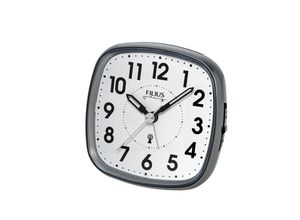 4045346126720 - Funkwecker FILIUS ZEITDESIGN grau Wecker Schlafzimmer Wecker Beleuchtung Weckwiederholung Piepalarm