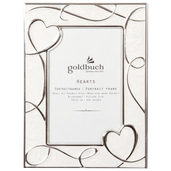 4045352962428 - 960242 f10x15cm Bilderrahmen Hearts 4045352962428 GOLDBUCH 960242