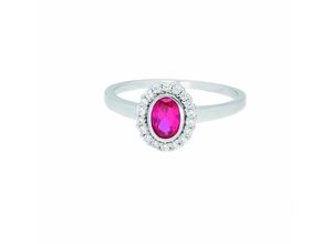 4045361728381 - Silberring ADELIA´S 925 Silber Ring mit Zirkonia Fingerringe Gr 50 Silber 925 (Sterlingsilber) bunt Damen mit Zirkonia Silberschmuck für