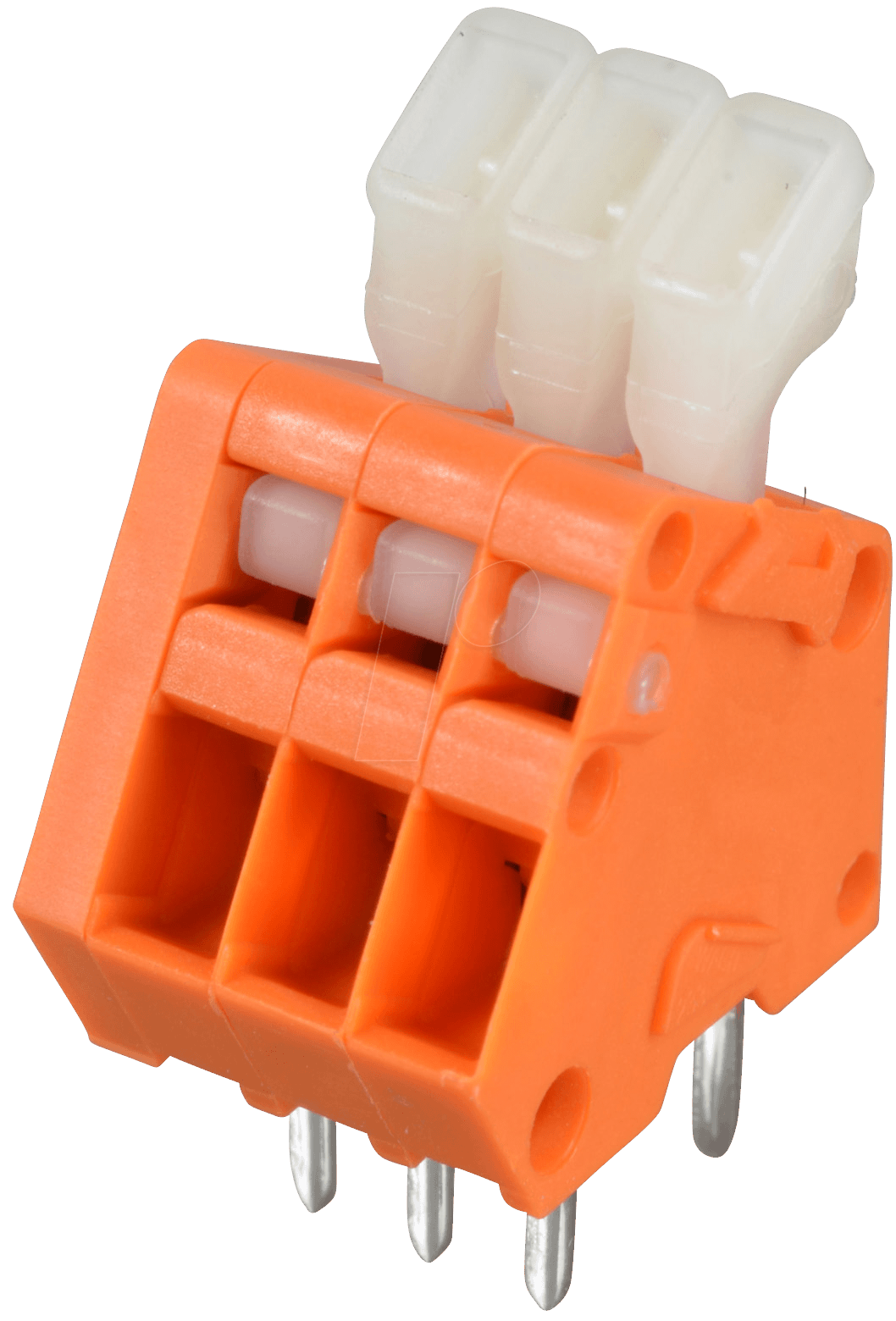 4045454050276 - 233-503 Federkraftklemmblock 050 mm² Polzahl (num) 3 Orange 500 St