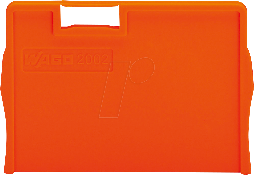 4045454654177 - 2002-1294 - Trennplatte 2 mm dick überstehend orange