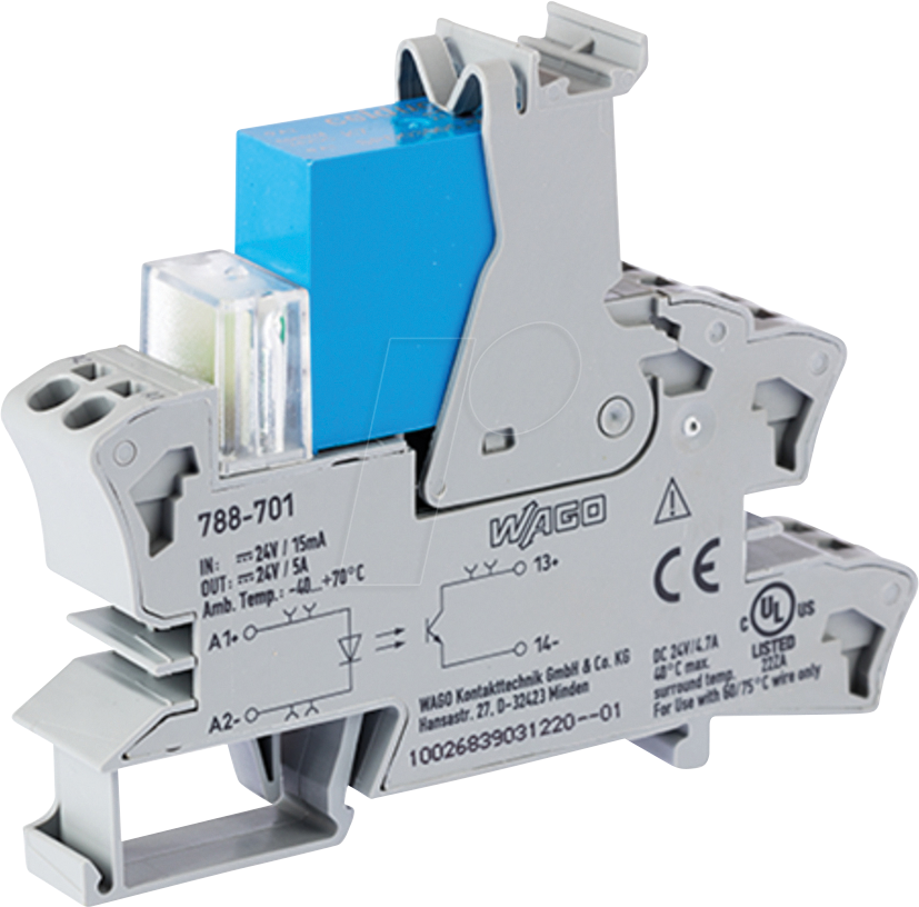 4045454743871 - 788-701 - Solid-State-Relaismodul IN DC 24 V OUT DC 3 … 30 V 5 A
