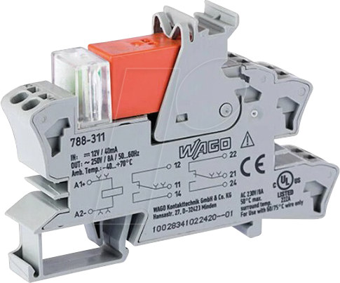 4045454988586 - 788-311 - Relaismodul 24 V DC 16 A 1 NO