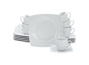 4045486131615 - CreaTable Kaffeeservice 18-tlg Celebration weiss