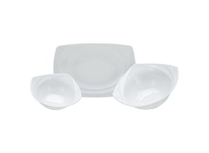 4045486131646 - CreaTable Servierset 3-tlg Celebration weiss