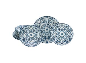 4045486164781 - CreaTable Tellerset 12-tlg Fresco blau