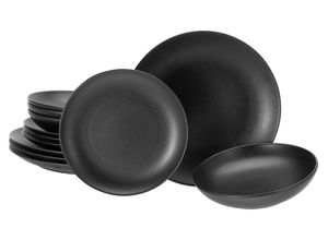 4045486168147 - CreaTable Tellerset 12-tlg Magic Black schwarz