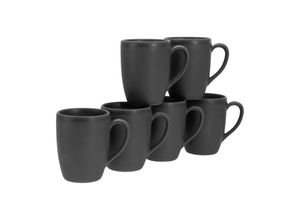 4045486178740 - CreaTable 6-tlg Kaffeebecher Soft Touch schwarz