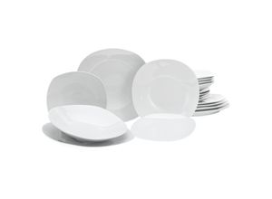 4045486197673 - CreaTable Tafelservice 18-tlg Square weiss