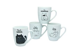 4045486208997 - CreaTable SCHMUSEKATZEN 4er Kaffeebecher 30 cl