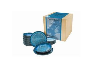 4045486215506 - CreaTable Tellerset 12-tlg Nordic Fjord blau