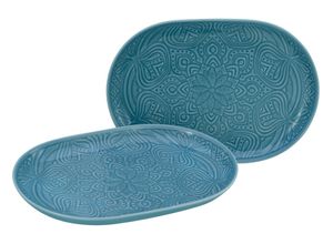 4045486216251 - CreaTable Plattenset 2-tlg Orient Mandala blau