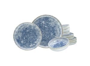 4045486216527 - CreaTable Tellerset 12-tlg Uno blau