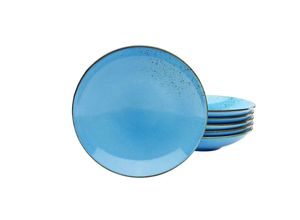 4045486220616 - CreaTable Suppenteller 6-tlg Nature Collection blau