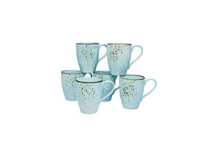 4045486220685 - CreaTable Kaffeebecher 6-tlg Nature Collection blau