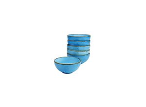 4045486220876 - CreaTable Dipschale 6-tlg Nature Collection blau