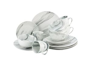 4045486227752 - CreaTable MARMOR Porzellan Kombiservice 16-tlg