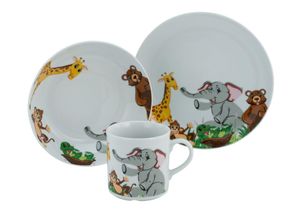 4045486228971 - CreaTable Kinderservice 3-tlg Zoo bunt