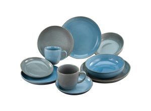 4045486233623 - CreaTable Kombiservice Oceano Two 10-teilig blau