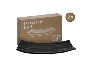 4045486339615 - CreaTable Banana Leaf 2-tlg Streat Food schwarz